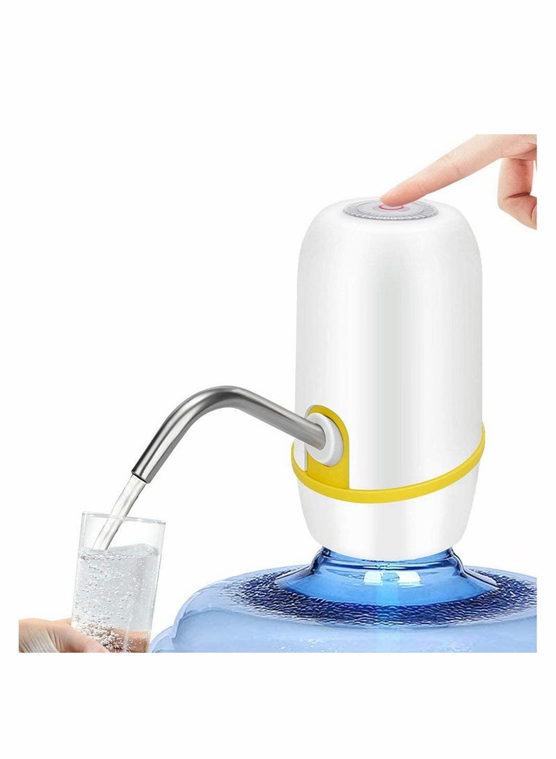 SYOSI Water Bottle Pump 5 Gallon Water Dispenser USB Charging Automatic Water Bottle Dispenser Portable Electric Drinking Water Pump Switch - Image 1