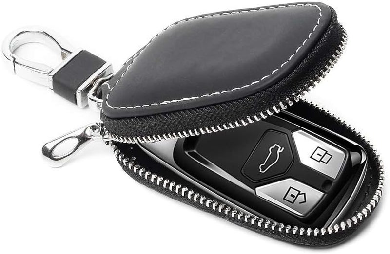 حقيبة لمفاتيح السيارة لطراز دودج دورانجو المكون من 6 مقاعد للسنوات 2016–2024 و2025، حامي لمفتاح السيارة ضد السرقة، حقيبة أمان لمفاتيح السيارة، لحماية أمان السيارة، اللون أسود. - Image 5