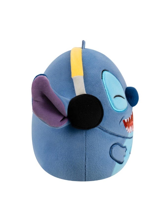 Squishmallows SQDI - Little Plush (6.5" Squishmallows) (Disney - Stitch w/ Headphones) - Image 2