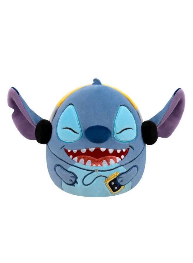 Squishmallows SQDI - Little Plush (6.5" Squishmallows) (Disney - Stitch w/ Headphones) - Image 1