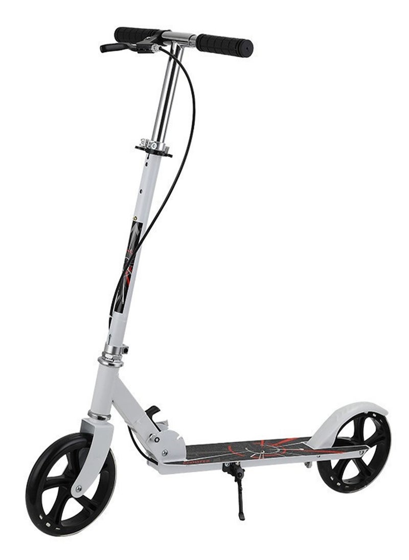 Arabest - Adult Scooter Foldable Adult Scooter 4 Height Adjustable Hand Brake 200kg Load Capacity - Image 1