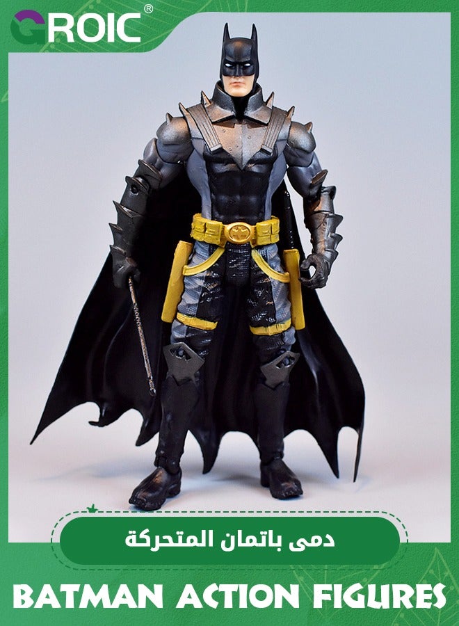The Rarest 7 Inch Batman Figure GROIC Epic Hero Batman, DC Multiverse Batman, 6.7-Inch Batman Action ...