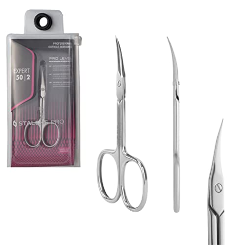 Staleks Pro Expert 50 Type 2 Professional Cuticle Scissors - Pack of 1 - Model SE-50/2 - Image 1