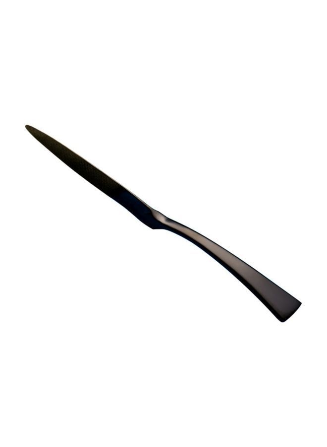 NIBEMINENT Food Steak Cutlery Set Black 26x8cm - Image 2