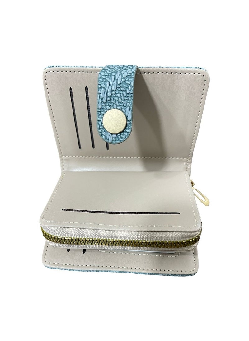 Stylish and functional wallet WA-14--MINT GREEN