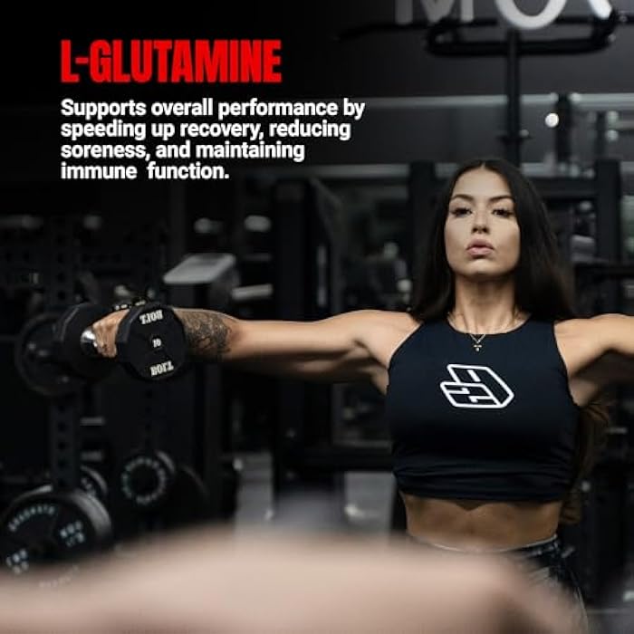 PROSUPPS Glutamine Powder for Men & Women - 5000mg L-Glutamine Workout Supplement for Muscle Recovery, Immune Support & Gut Health - Zero Sugar & Carbs, Gluten-Free - Unflavored, 60 Serving - Image 5