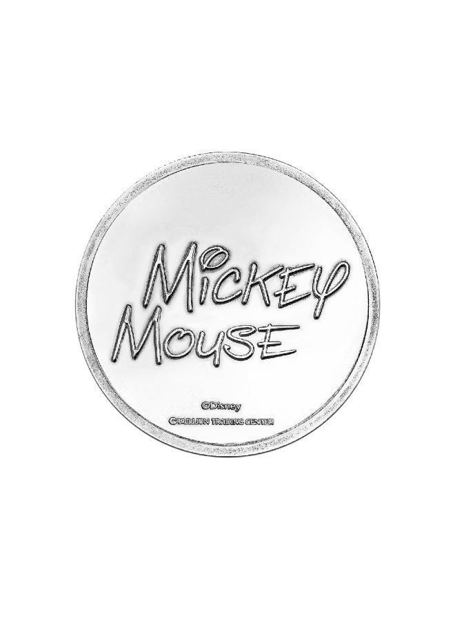 بي تي سي عملة ديزني ميكي ماوس الفضية 50 جرام 999.0 فضة - Image 2