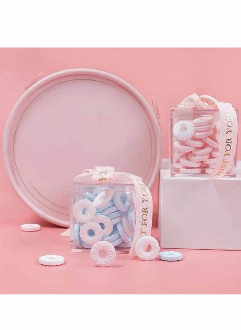 Clear Acrylic Plastic Square Cube,4 Pack Small Plastic square cube containers with Lid Storage Box 2.2x2.2x2.2Inch/55X55X55mm for Candy Pill and Tiny Jewelry  - Image 4