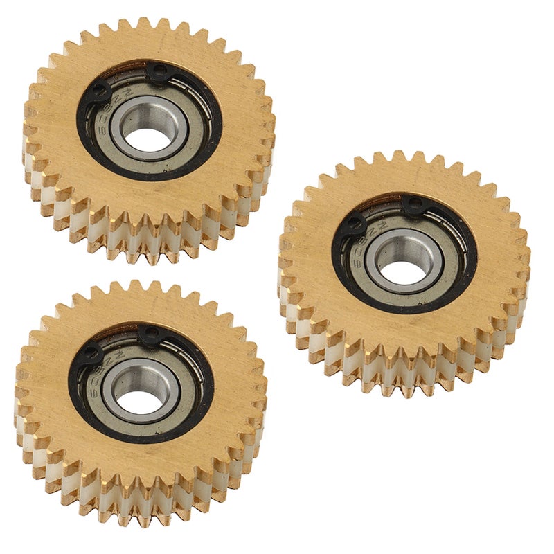 3 PCS Electric Bicycle 36T Motor Gears Light Weight 38mm Copper Bicycle Motor Gear Set for Scooter - Image 5