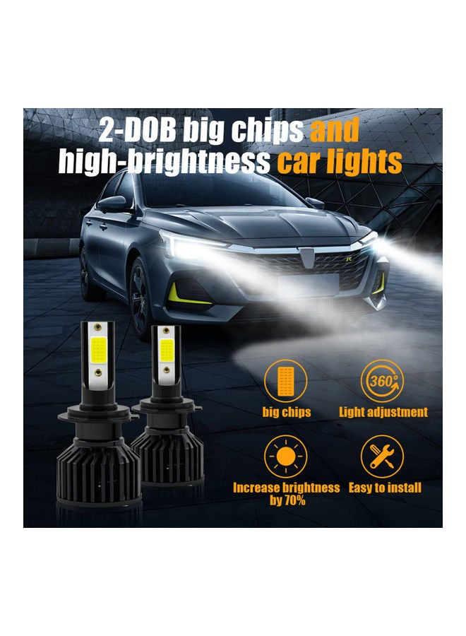 إسكدنيا مصباحان LED لمصباح السيارة الأمامي - Image 5