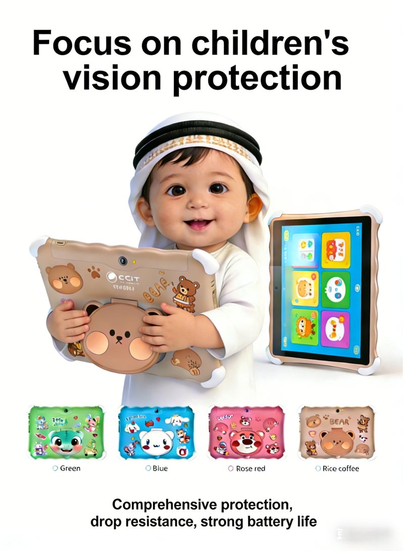 CCIT KT8 Max Kids Tablet - 10.1-inch HD Screen, 6GB RAM, 256GB ROM, Android 13, 10000mAh Battery, WiFi/BT with Protective Case - Image 3