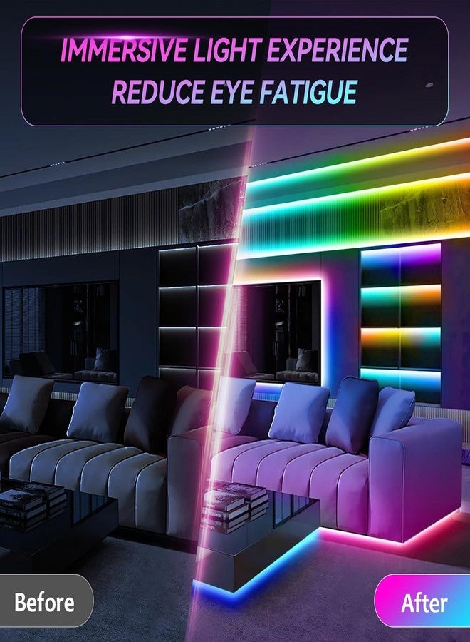 One94Store 5 Meter RGB LED Strip Lights with Adapter | 300 LEDs Multicolor Strip Light with 16 Mode Remote Controller | LED Lights for Home Decoration, Bedroom, Diwali & False Ceiling Lighting - Image 4