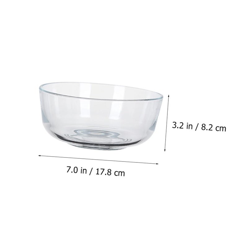 Thickened Heat Resistant Glass Mixing Bowls Set 3 Piece Small Medium Large - Image 3