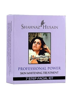 Shahnaz Husain Shahnaz Husain Professional Power Skin Whitening Treatment 7 Steps Facial Kit (48 g +15ml)…  - Image 1