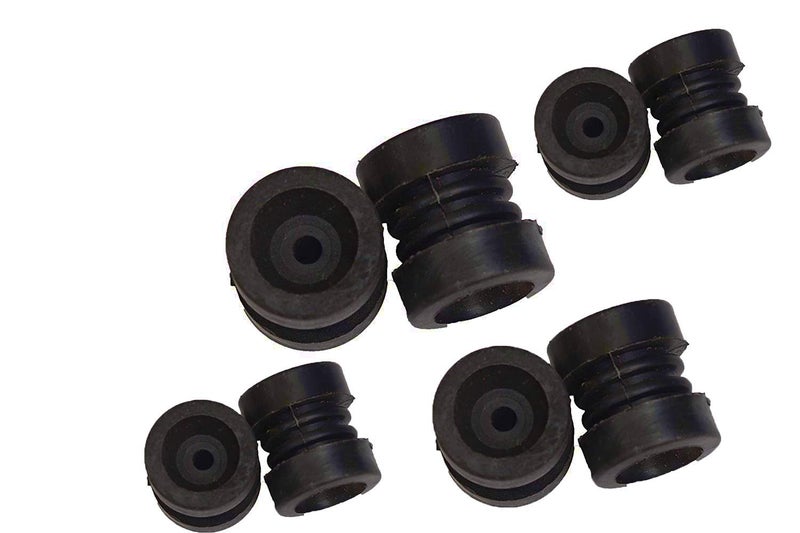 Backbone Heavy Plastic Reel Insulator Used for Solar Zatka Machine Fencing with Clutch Wire Also Used for Fencing in Farms or Industrial Parks Black Heavy Plastic Reel Insulator (Black) (Pack of 200) - Image 3