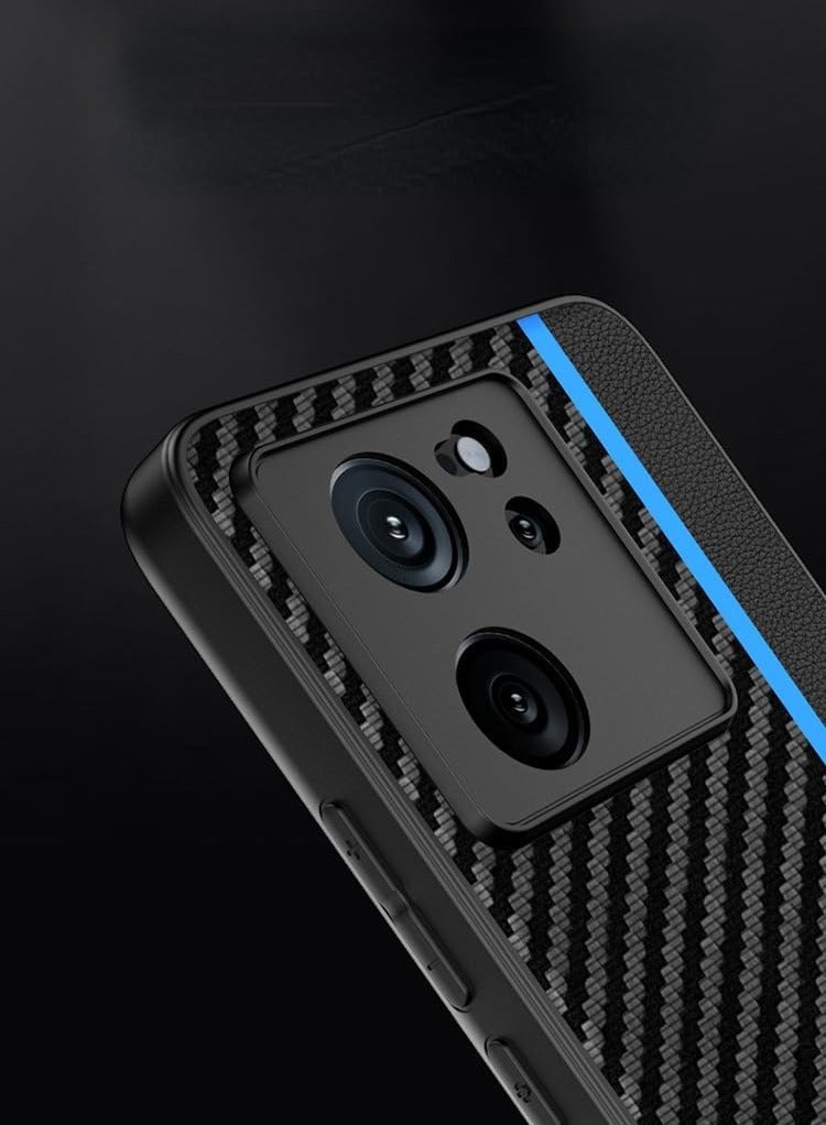Xiaomi 13T Pro 2023 Protective Shockproof Capa Case Ultra Thin Carbon Fiber Texture Leather Phone Cover - Image 2