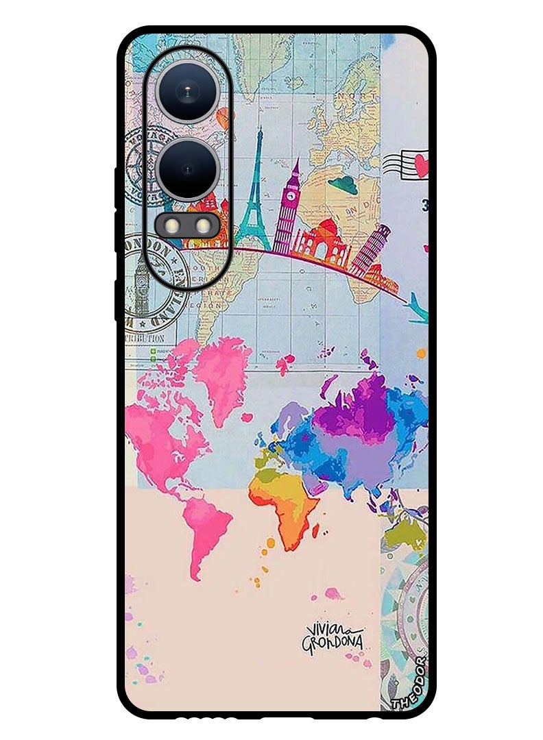 Theodor Protective Case Anti Scratch Shock Proof Bumper Cover For OnePlus Nord CE4 Lite Travel - Image 1