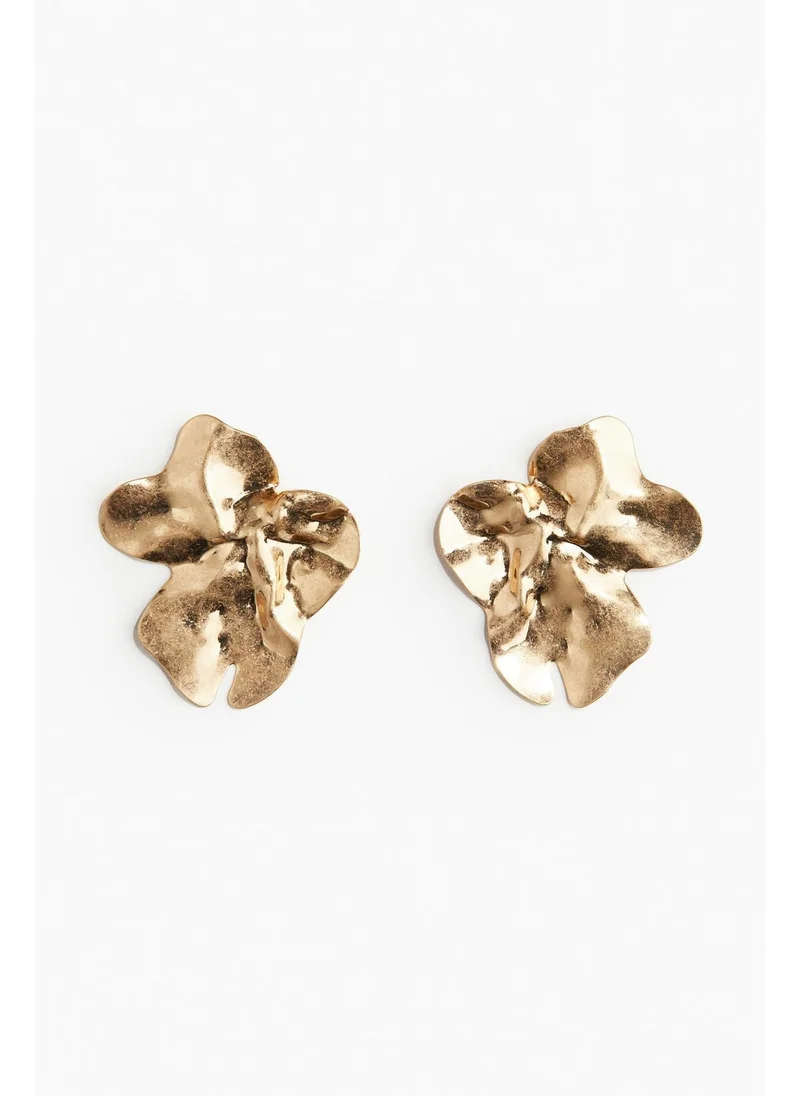 اتش اند ام Petal earrings