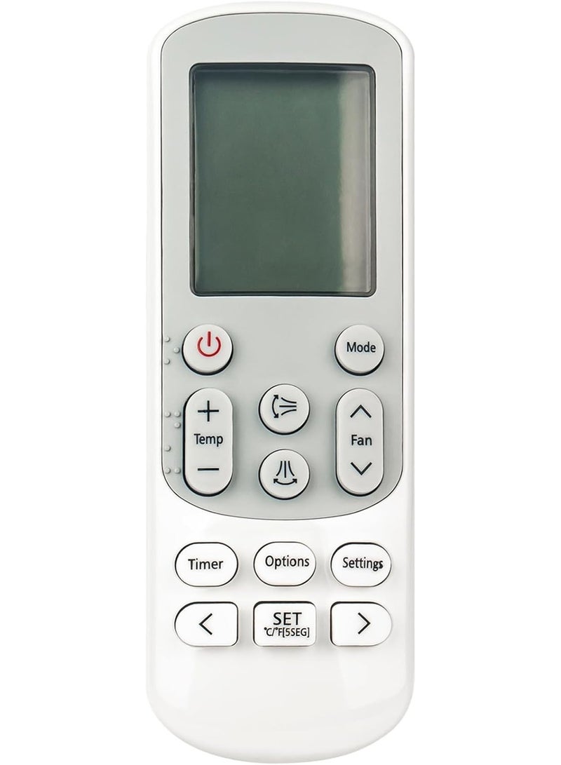 AC Remote Controller Compatible with  A/C Air Conditioner DB93-14643F DB93-14643R DB93-14643S DB93-14643T DB93-15169G AJ018JNADCH AR12KSPDMWKN AJ009JNNDCH AJ012JNNDCH  - Image 5