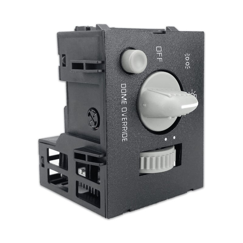 RLP Headlight Switch Instrument Panel Dimmer Switch Dome Lamp Switch Compatible with Chevy GMC C1500 C2500 C3500 K1500 K2500 K3500 Express1500 2500 3500 Replaces 93443101 D1523H DS876 - Image 4