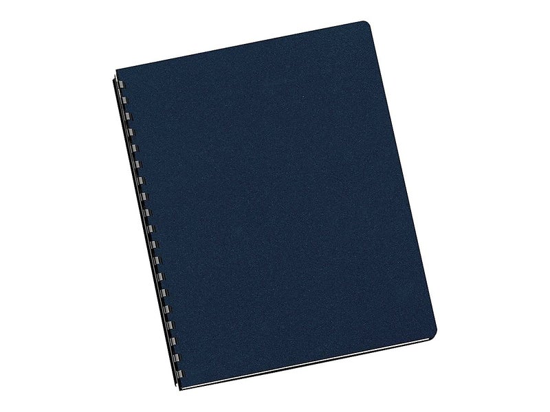 Fellowes Oversize Binding Covers Futura, 25-Pack, Navy (5224801) - Image 1