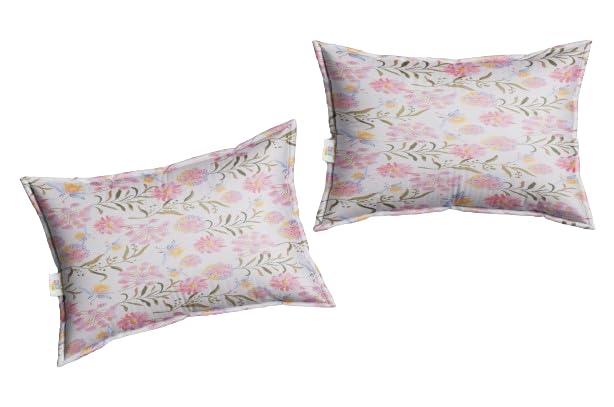RD TREND® Glace Cotton Assorted Pillow Cover Set of 2 (4 Pcs) – Premium 210 TC, Standard Size 18"x28" | Soft & Breathable Floral Printed Design for Bedroom |Multi-6 - Image 2