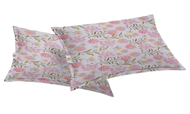 RD TREND® Glace Cotton Assorted Pillow Cover Set of 2 (4 Pcs) – Premium 210 TC, Standard Size 18"x28" | Soft & Breathable Floral Printed Design for Bedroom |Multi-6 - Image 4