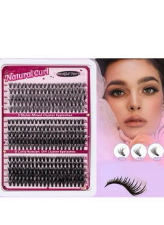 JOSQUEWNN 300 Clusters New DIY Segment False Eyelashes, 30D, 40D, 50D Large Capacity D-Curve Messy Dense Curled Imitation Eyelashes, The Perfect Choice for Stunning Eyes  - Image 2