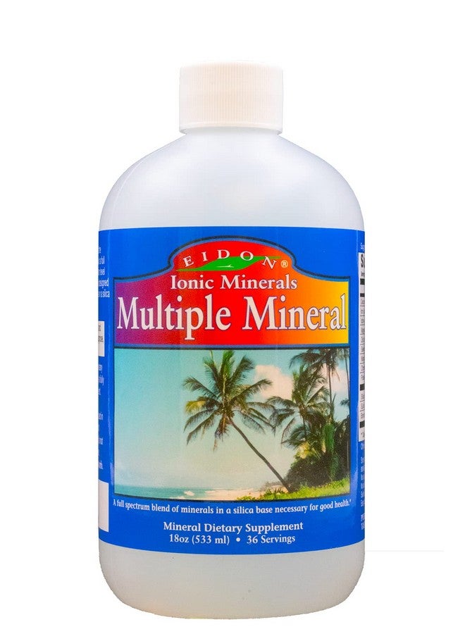 Eidon Ionic Minerals مكمل المعادن المتعددة من إيدون - معادن للماء - فيتامينات سائلة - طبيعية بالكامل - متاحة حيوياً - أيونية - نباتية - خالية من الغلوتين - بدون إضافات أو مواد حافظة - زجاجة سعة 18 أونصة - Image 2