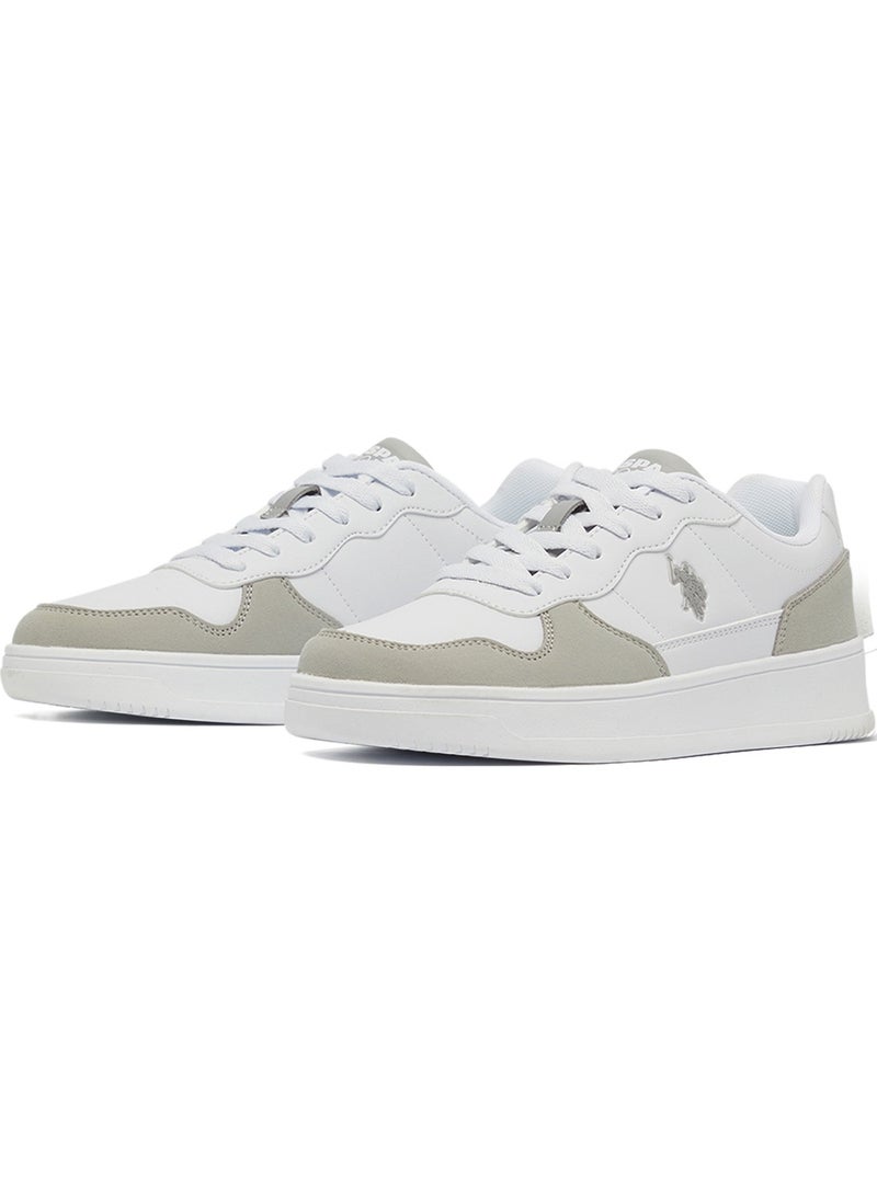 U.S. Polo Assn. - Women's White Low-Top Sneakers - High-Quality Sole for Everyday Look - Image 1
