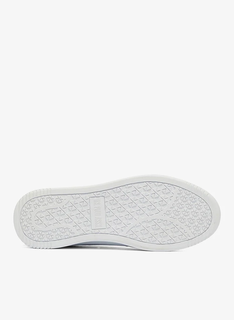 U.S. Polo Assn. White Women's White Low-Top Sneakers - High-Quality Sole for Everyday Look Shoes for Women | Best Price UAE
