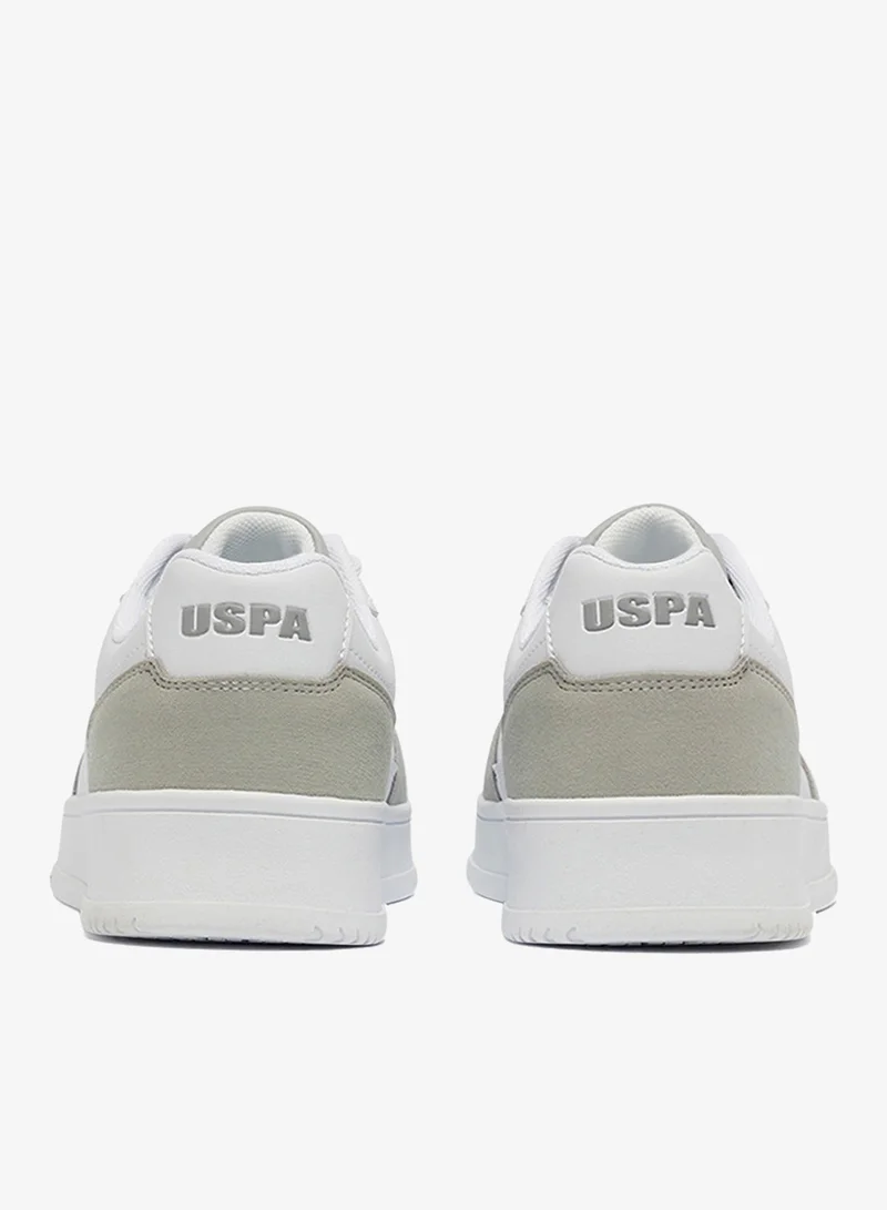 U.S. Polo Assn. White Women's White Low-Top Sneakers - High-Quality Sole for Everyday Look Shoes for Women | Best Price UAE