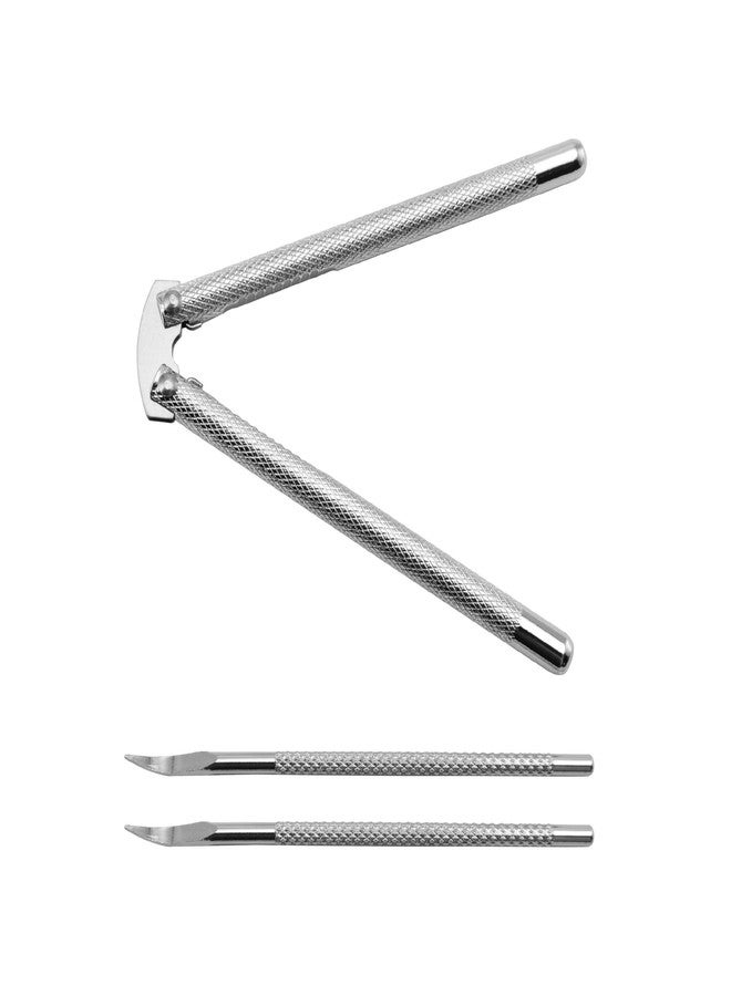 فاربرواير طقم كسارات مكسرات المأكولات البحرية من فاربروير، 3 قطع، كسارة قشور من الفولاذ المقاوم للصدأ وأعواد للكسر - لكسر الكركند وسرطان البحر والمكسرات بسهولة - أداة طعام أساسية متينة لمحبي المأكولات البحرية - Image 2