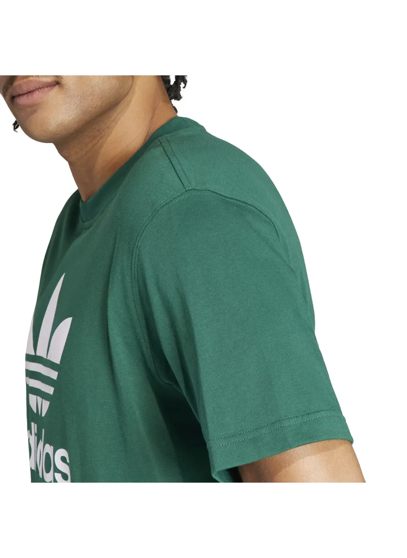 اديداس adidas TREFOIL T-SHIRT Green Originals Men T-SHIRTS