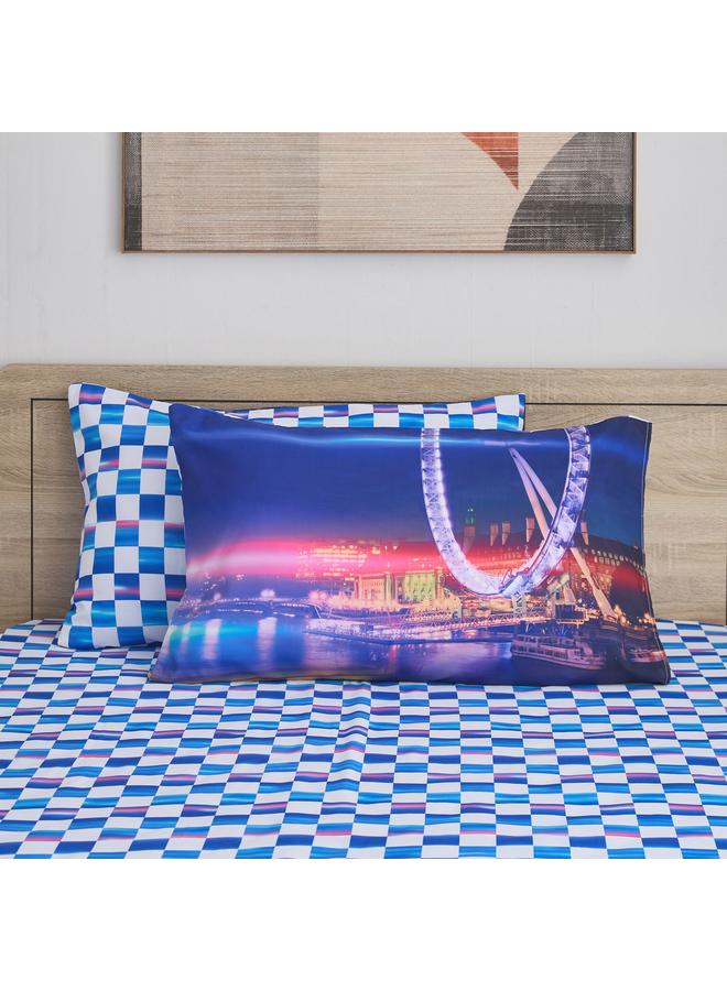 Home Box Gaming Racer 2-Piece Microfibre Pillow Cover Set - 50x75 cm  - Image 2