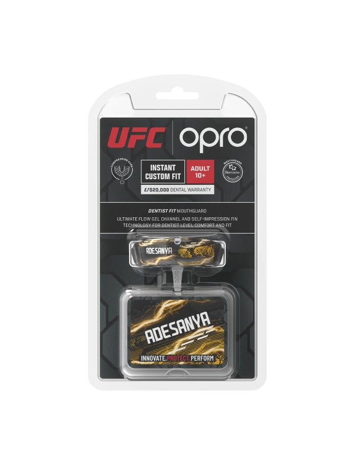OPRO Instant Custom Fit UFC Mouthguard – Israel Adesanya “Stylebender” Edition | Adult - Image 5