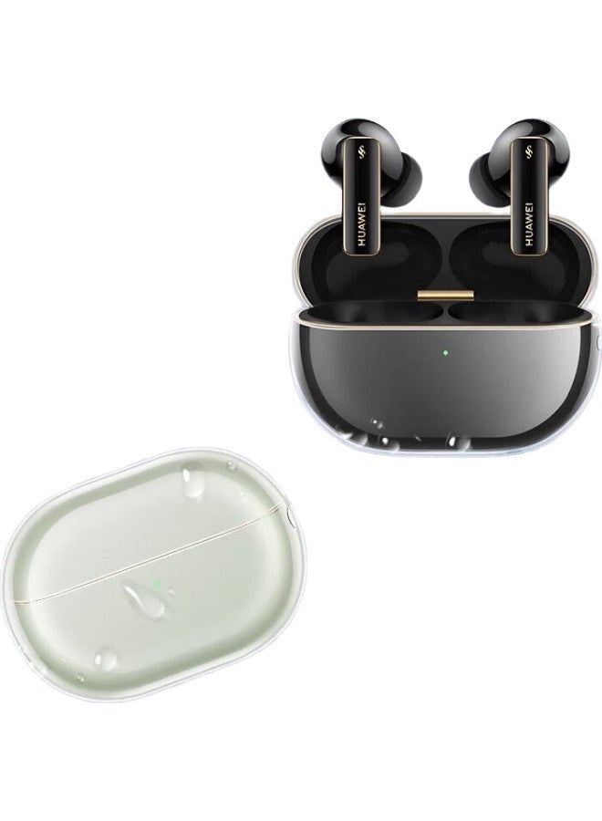 Stiger Protective Case For Huawei Freebuds Pro 4 Bluetooth Earphones, Anti-Drop Shockproof Dustproof Anti-Slip Anti-Fingerprint Transparent Full Coverage Protective Shell - Image 1