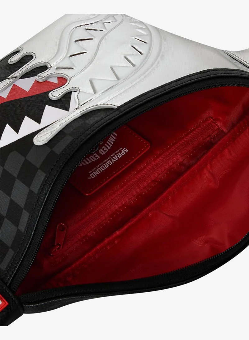 SPRAYGROUND  SILVER SIDE DRIP SAVVY CROSSBODY  | Best Price UAE