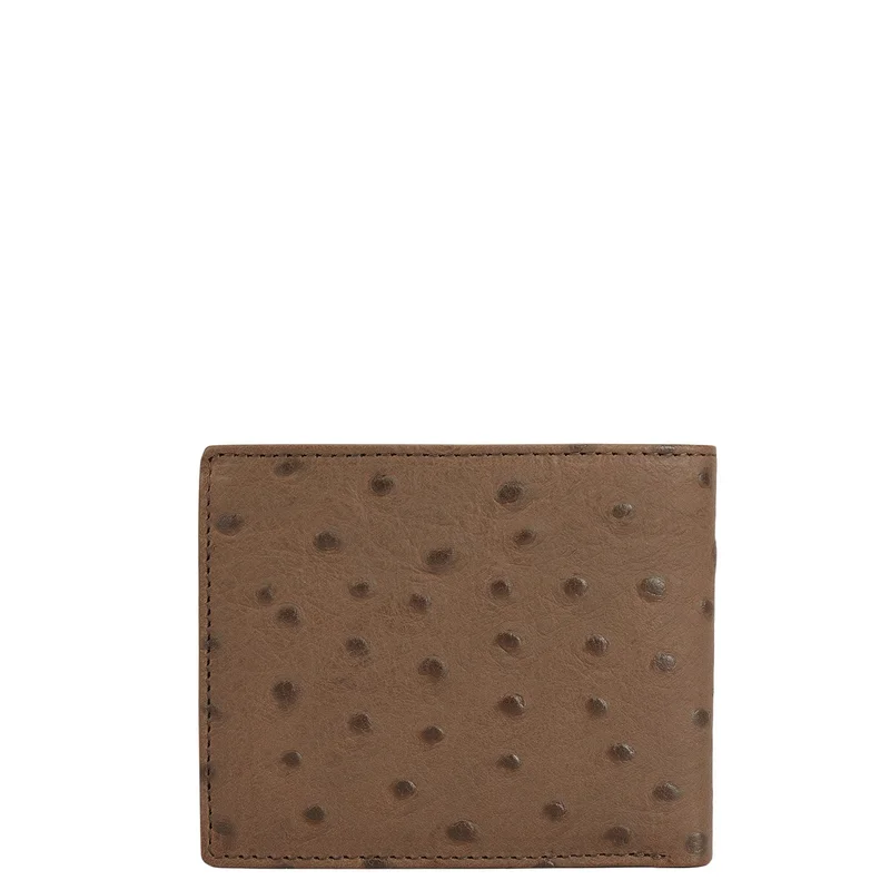 Da Milano Mocha Mocha Bifold Leather Mens Wallet for Men | Best Price UAE