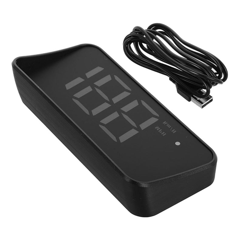 Luxshiny Green LCD Hud Speedometer Real Time Satellite Navigation Display - Image 2