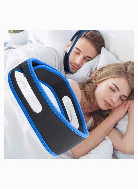 Stop Snoring Upgrade Chin Strap, Natural Solution Snore Stopper, Most Effective Devices for Men and Women
