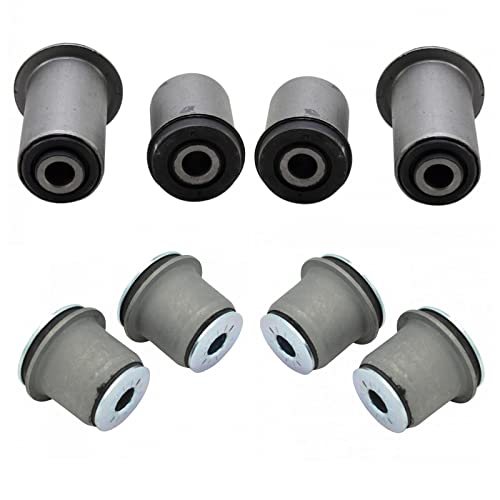 TRQ Front Upper Lower Control Arm Bushings Kit Set for Chevy GMC K1500 K2500 K3500 Suburban Tahoe Yukon 4WD Truck SUV - Image 1
