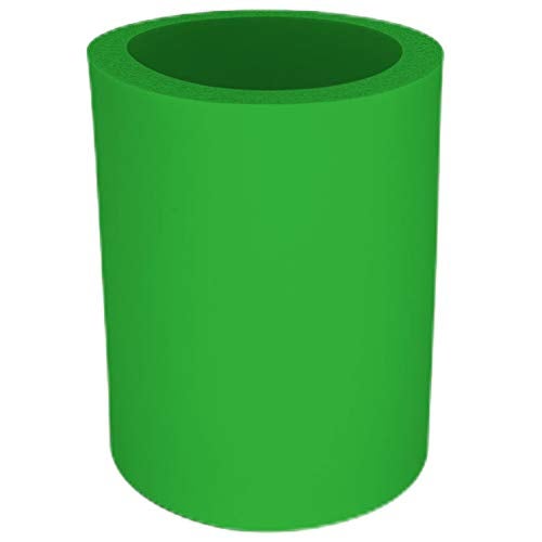 Coolie Junction Blank Thick Foam Old School Can Cooler (2 Pack, Neon Green) - Image 2