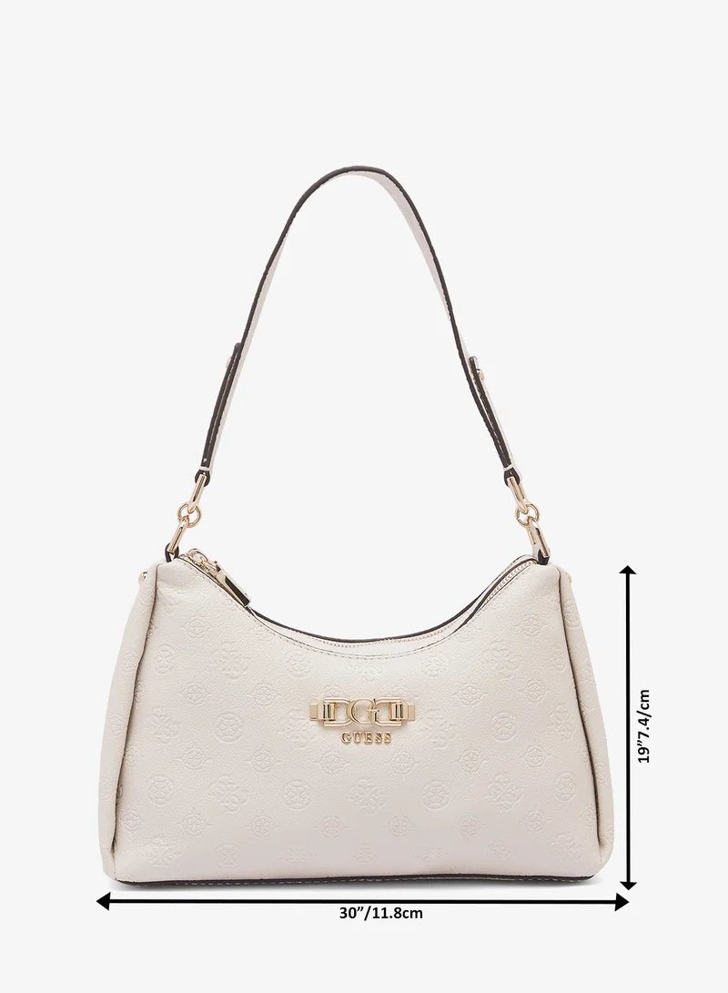 Guess  Anise Double Zip Shoulder Bag for Women | Best Price UAE