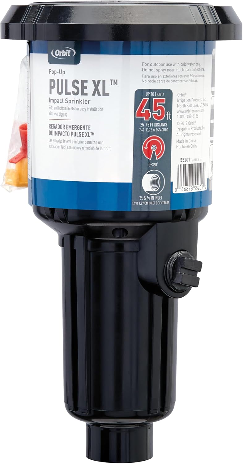 ORBIT 55201 Pulse XL Pop-Up Impact Sprinkler in Canister - Image 3