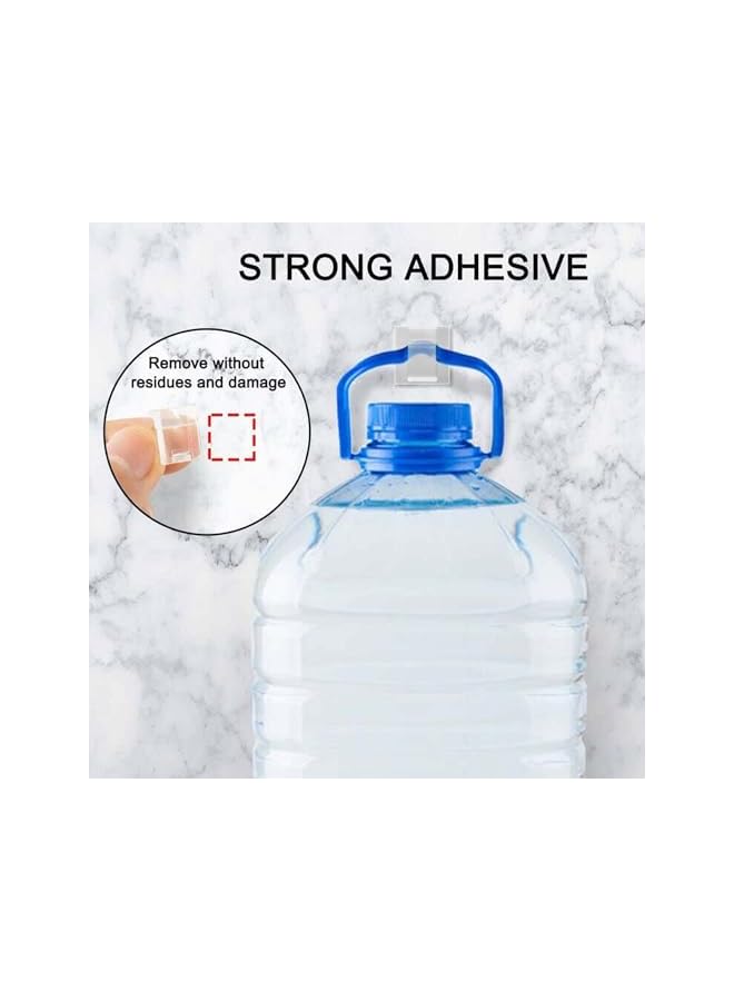 promass 100 PCS Adhesive Cable Clips, Wall Wire Clips for Cable Management, Strong Cord Clips Wire Holders for The Wall Under Desk Car Dash Cam TV PC Ethernet Cable (White 2-45PS) - Image 2