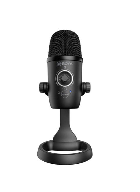 BY-CM5 USB Condenser Microphone High-Quality sound For podcasting, Straming and instrument recording - Black