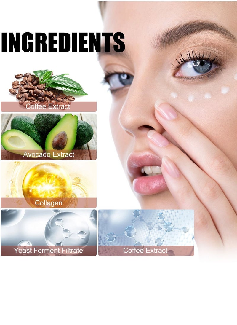 Jaysuing - Repair&Compact Eye Cream Eye Care Eye Cream - Lighten Fine Lines, Eye Bags, Dark Circles, Moisturize, Tighten and Soften the skin around the eyes - Image 1