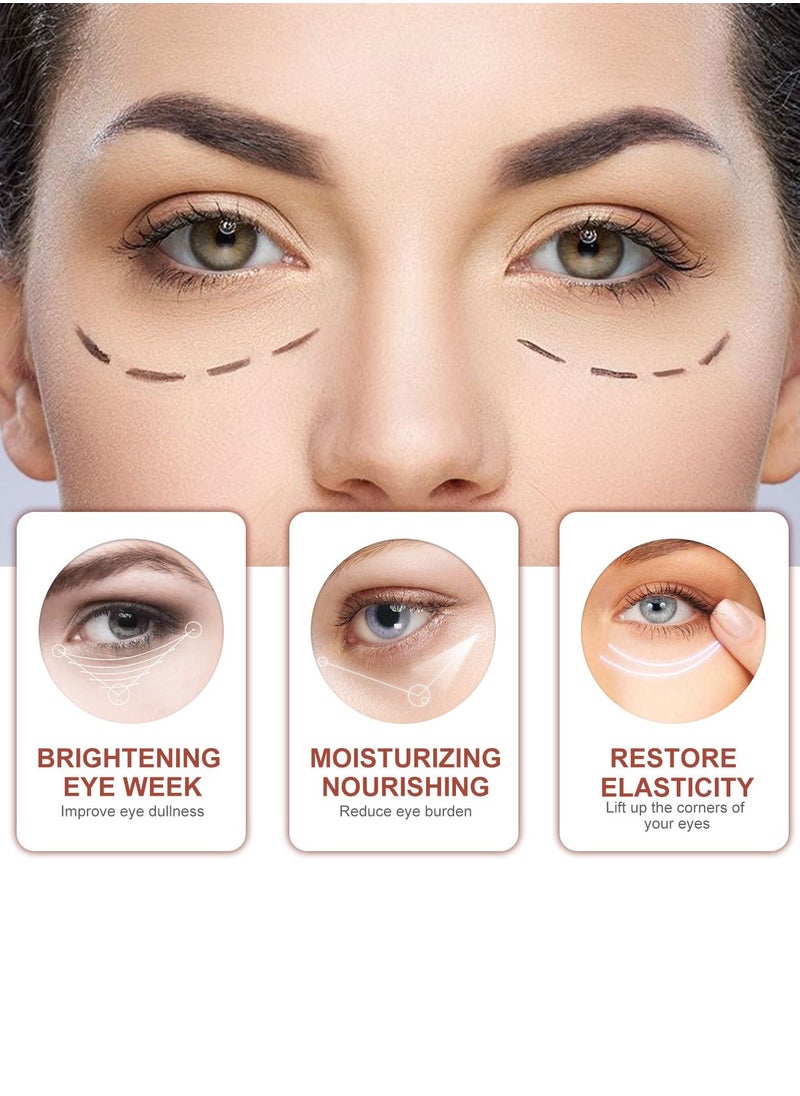 Jaysuing - Repair&Compact Eye Cream Eye Care Eye Cream - Lighten Fine Lines, Eye Bags, Dark Circles, Moisturize, Tighten and Soften the skin around the eyes - Image 1