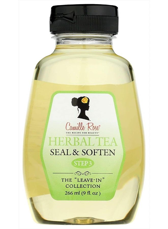 Camille Rose Herbal Tea Seal and Soften The Leave-In Collection | Lightweight, Hair Growth Leave-In Conditioner, 9 fl oz - Image 1